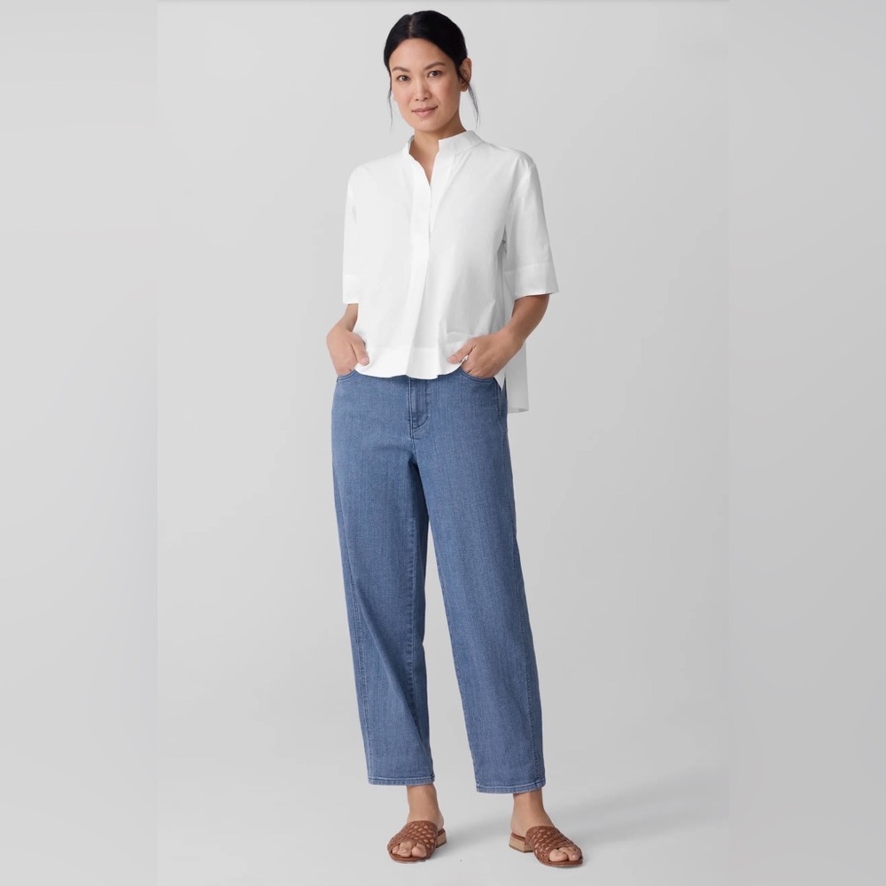 • Eileen Fisher • Ankle Lantern Jeans • NEW NWT